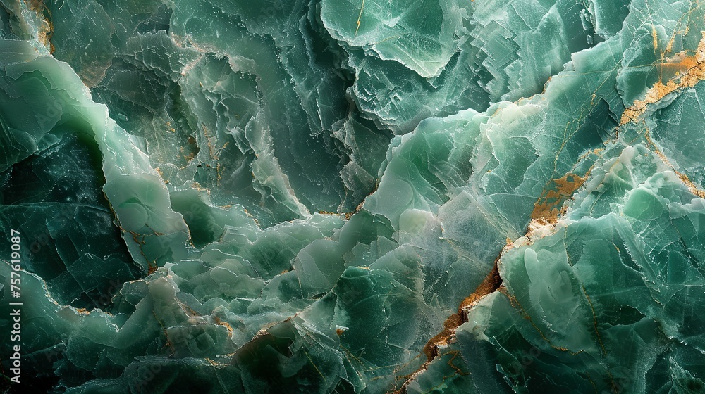 Poster seamless pattern background of a green marble texture backdrop