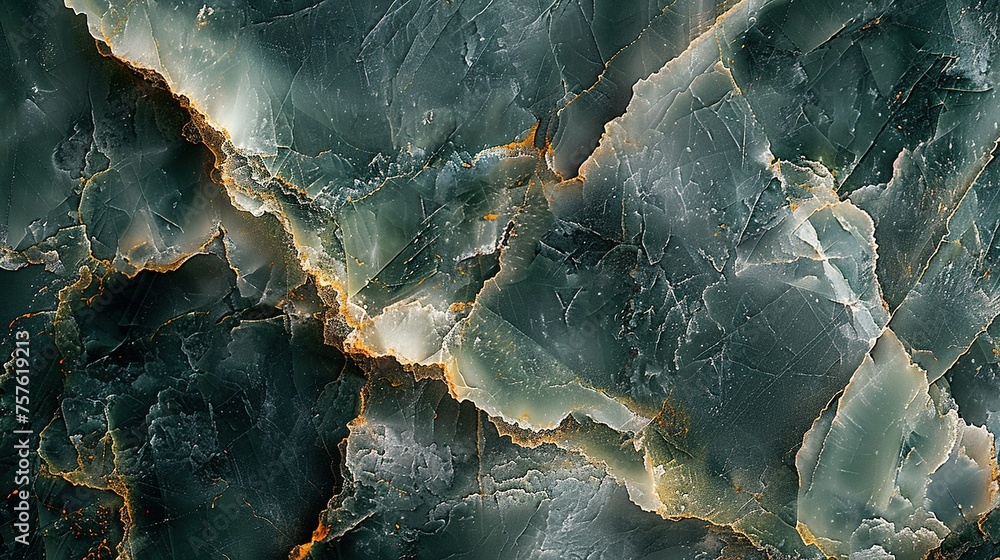 Poster seamless pattern background of a green marble texture backdrop