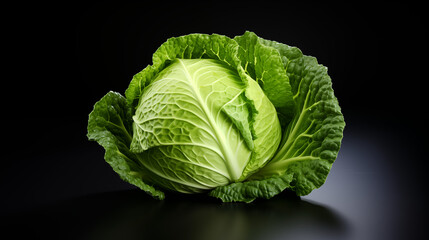 Fresh Green Cabbage - Vegetables Collection