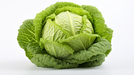 Fototapeta premium Fresh Green Cabbage - Vegetables Collection