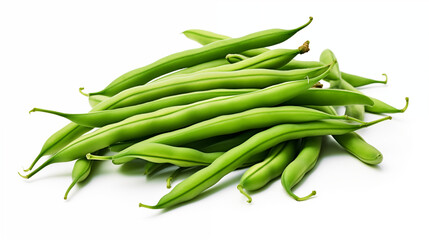 Fototapeta premium Fresh Green Beans - Vegetables Collection