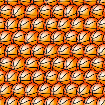 Basketball Digital Paper Graphics
