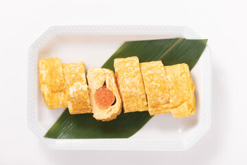 明太子入りだし巻き卵