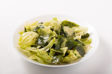 ワカメとレタスのナムル