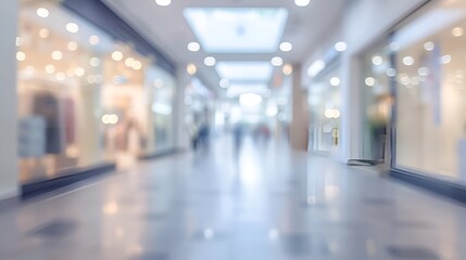 Blurred Office Mall Environment with Blurred Background, Blurred Shot, office mall, environment, blurred