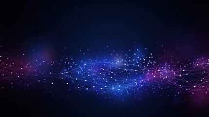 Technology Particle Abstract Background