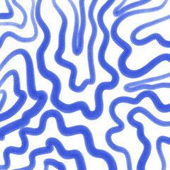 Abstract Lines Doodle Background