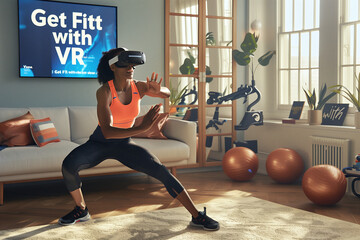 Home Fitness Transformation with Virtual Reality Technology