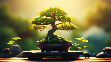 Bonsai tree, inspiration for making bonsai
