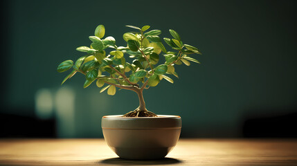 Beautiful bonsai tree
