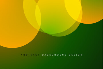 Abstract tech circles vector background, technology digital bubbles