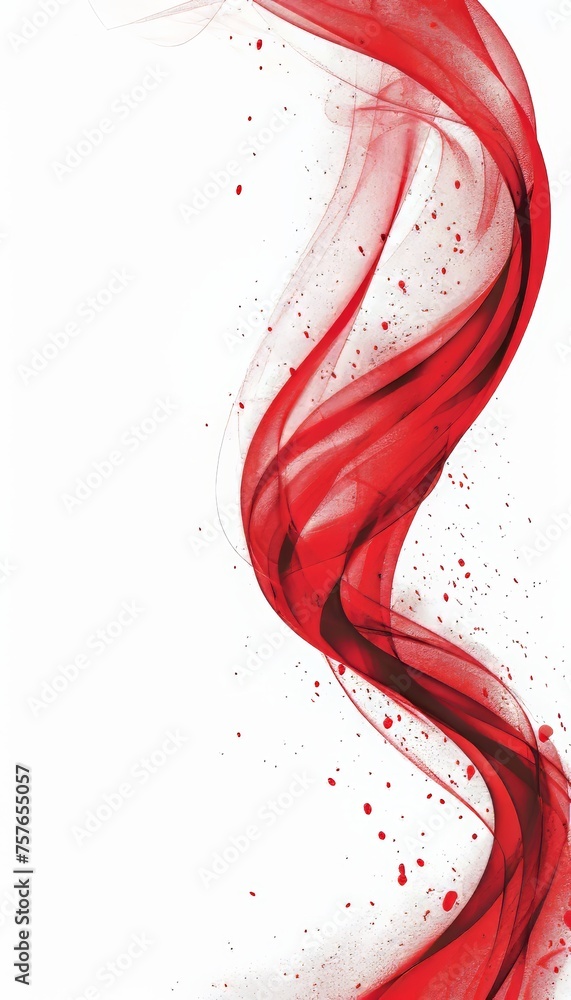 Aufkleber striking abstract red color palette design background for creative projects and artistic endeavors.