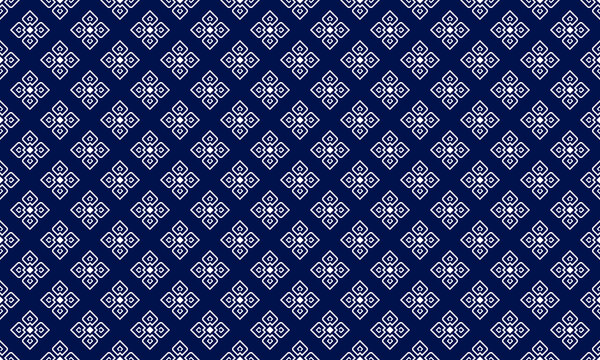 Geometric ethnic ikat seamless pattern traditional Design forDesign for background, fabric, carpet, textiles, pillows, clothes, wrapping, labels, packaging, wallpaper, notepads, vector 