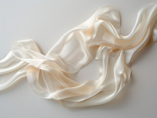 エレガントなシルクサテンの布の背景