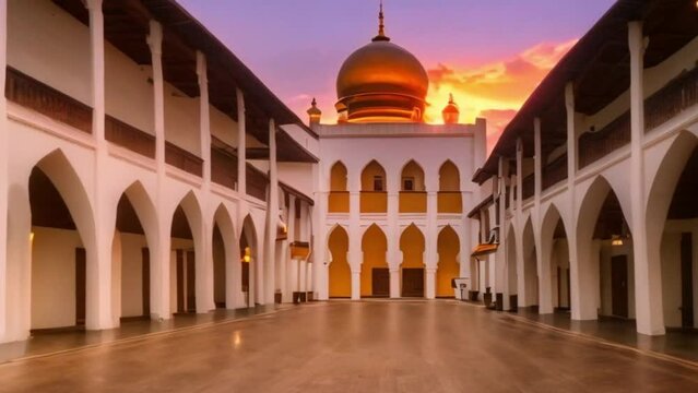 mosque, beautiful mosque, footage, 4k footage, videos, video clip, short video