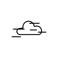 cloud line icon