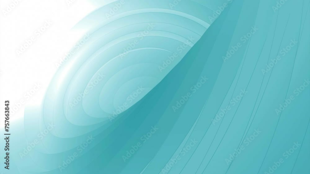 Poster abstract gradient swirl with spreading rings. design. beautiful bending surface.