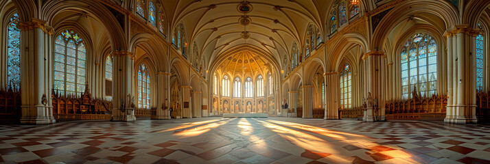 Interior of Cathedral of Assumption of Our LadY,
Old architecture photographs