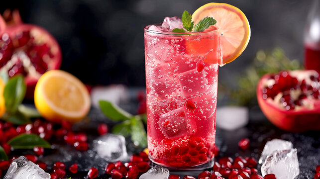 Cocktail With Fruits