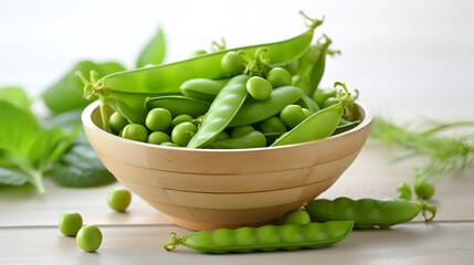 fresh green peas