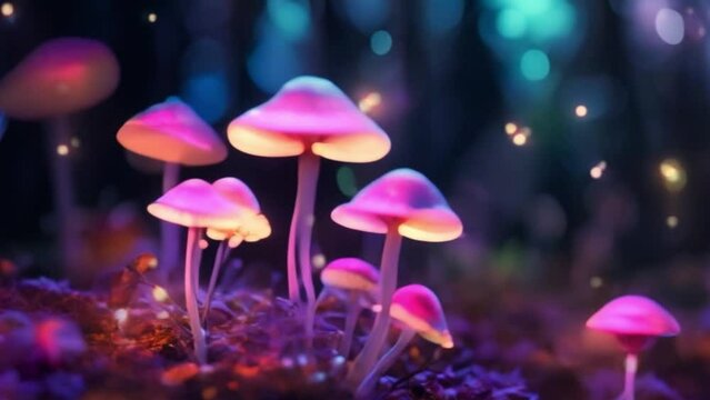 mushroom plants, footage, 4k footage, videos, video clips, short videos