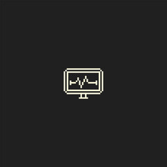 this is medical icon 1 bit style in pixel art with simple color and black background ,this item good for presentations,stickers, icons, t shirt design,game asset,logo and your project.