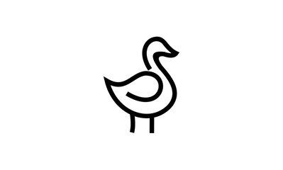 illustration of a swan