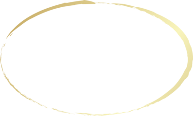 Gold oval grunge frames. Luxury design