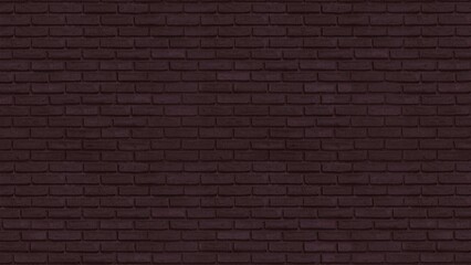 Brick pattern dark brown for wallpaper background or cover page