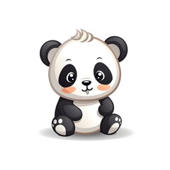 Baby Panda Mascot Logo: Irresistible Character Design for Brand