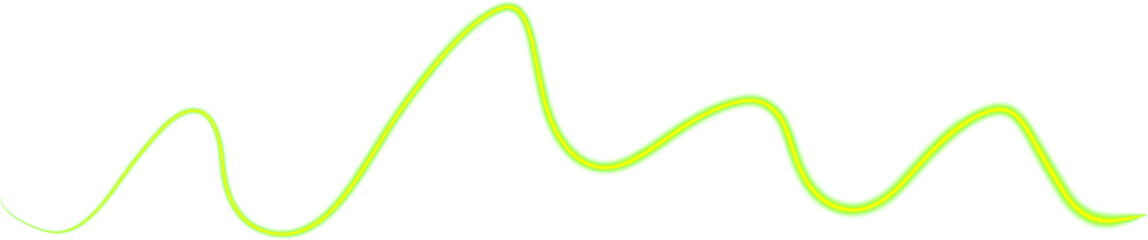 lighting lines curve and twirl. Neon design