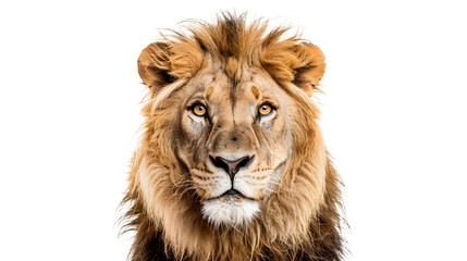 Fototapeta premium Lion transparent background image