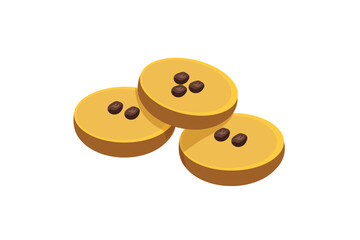 Obraz premium Mud Cake With Raisins For Topping | | Appetizer During Ramadan