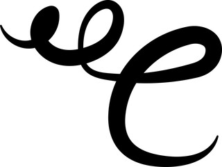 Bold doodle line. Design elements