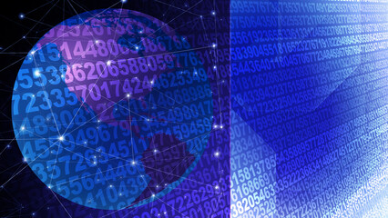 Algorithm for counting and predicting numerical values creative solution for processing complex data and ensuring data privacy