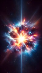 explosion of star