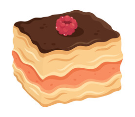 tiramisu day isolated celebration