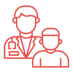 Obraz premium Doctor visit Icon