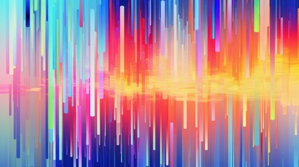 Colorful glitch background: expresses fun. Suitable for designing products for teenagers. Music websites or event