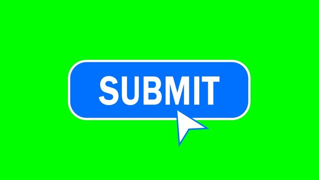 Animated &ldquo;Click Here&rdquo; Arrow Submit Button &ndash; 4K Motion Graphics Video