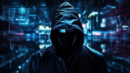 Cyberpunk style glitch black background: represents the future, suitable for game design. Website...