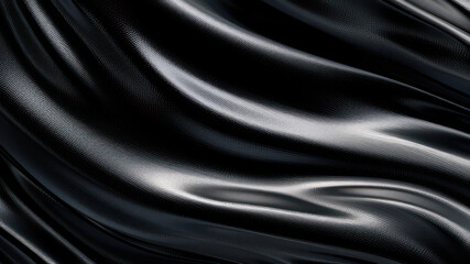 Abstract black liquid melt background - obrazy, fototapety, plakaty