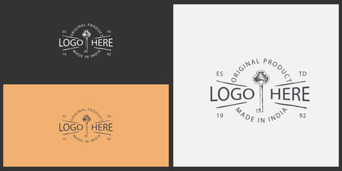 Artistic Excellence: Original Product Key Logo Design Adventures.