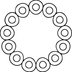 Discover Endless Creativity with our Geometric Pattern Brush A Versatile Stock Digital Asset for Graphic Design Celtic Symbols Tattoos Chakra Art Cricut Projects Digital Prints Bookmarks Coloring Book