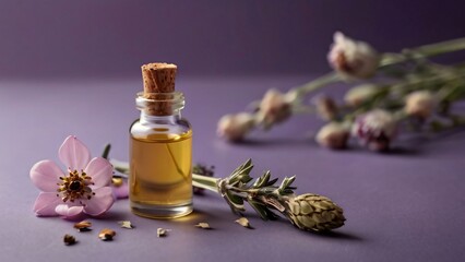 essential oil with lavender