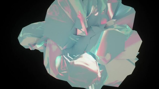 Organic Structure Abstract Digital Rendering