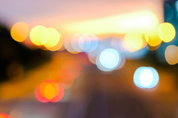 Bokeh Colorful Background
