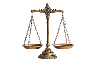 The Scale of Equilibrium isolated on transparent Background