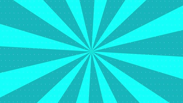 Abstract blue spiral line stripes advertising animation background 