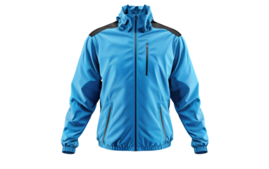 Navy Blue Athletic Blazer isolated on transparent Background